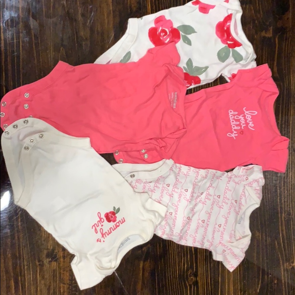 Set of 5 onesies